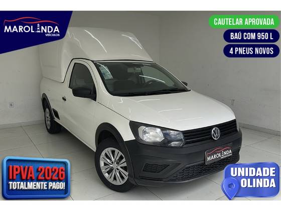 VOLKSWAGEN SAVEIRO 1.6 MSI ROBUST CS 8V FLEX 2P MANUAL